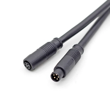 Chiny M8 3 4 5-biegunowe, zatrzaskowe kable żeńskie i męskie, dwustronne producent