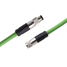 China M8 3 4 5 6 8 pin straight shielded damping cable manufacturer