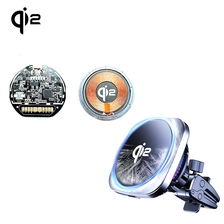 China QI Qi2 zertifiziertes magnetisches kabelloses Lademodul QI QI2 15W 20W MPP Mpp magnetisches kabelloses Lademodul Hersteller