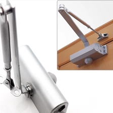 China China Fecho de porta automático resistente hidráulico de alumínio com braço deslizante fábrica fabricante