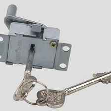 China China made zinc alloy mechanical leaf key lock for safes manufacturer