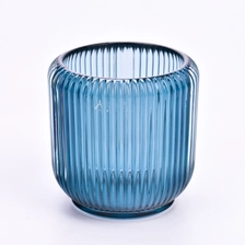China 7oz round glass candle jars with round bottom for home decor manufacturer