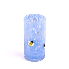 China Mouth Blowing Colored Glass Candle Jars Glass bottles for home fragrance manufacturer