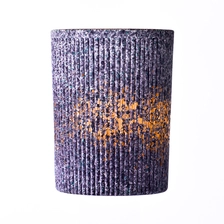China Wholesale metal glass candle jars for home decoration manufacturer
