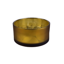 China Manufacturer Factory price large golden custom glass candle jars 10oz 14oz manufacturer