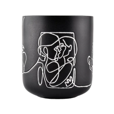 China ceramic candle containers with round bottom manufacturer