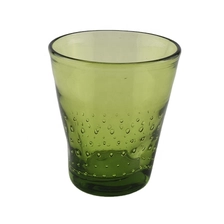 China light green hand made glass candle votives manufacturer