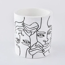 China new arrivals concrete candle holders manufacturer manufacturer