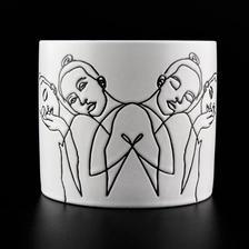 China scented candle holders ceramic jars wholesaler manufacturer