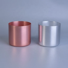 China 12oz Matte Metal Candle Holders Aluminum Candle Jar for Soy Wax Home Decor manufacturer