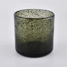 China Sunny Glassware tea light custom bubble glass candle holder vessel manufacturer