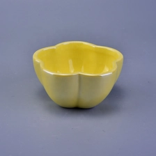 China flower design tealight small ceramic candle holders manufacturer