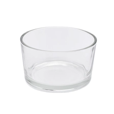 China Classic transparent large glass candle holders 10oz 12oz manufacturer