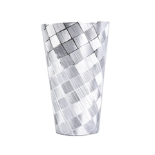 China Suppliers custom silver decorative PU material pillar candle holder manufacturer