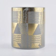 China cylinder ceramic candle holders for home fragrance manufacturer