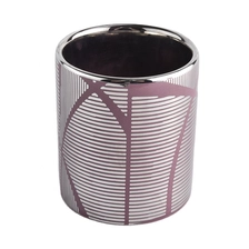 China custom vintage ceramic candle jar for home fragrance manufacturer