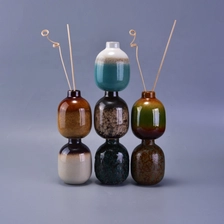 China 250ml Fragrance car ceramic bottle reed diffuser manufacturer