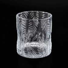 China Wholesales clear tealight scented glass candle container jars 6oz 10oz manufacturer