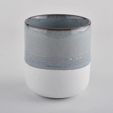China candle vessels luxury, empty jar ceramic candle vessel manufacturer