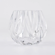 China glass tealight holders mini candle jars manufacturer