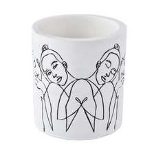 China matte white concrete candle jars suppliers manufacturer