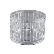 China private packaging glass candle jars wholesale manufacturer
