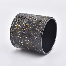 China Vintage square candle vessel glass candle containers home decoration manufacturer