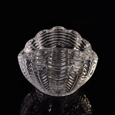 China Seashell glass candle holders coast home decoration wholesale manufacturer