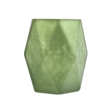 China 8oz hexagonal glass candle jars wholesale manufacturer
