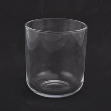 China empty candle jars wholesale, round bottom glass candle jar 8 oz manufacturer