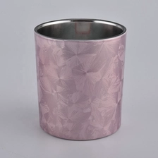 China new arrivial glass candle jars containers manufacturer