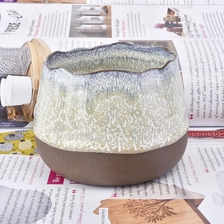 China Matte ceramic candle holder scented candle vessels home party decoration manufacturer