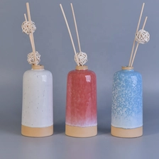 China Personalised Aroma Ceramic diffuser perfume bottles with reed supplier manufacturer
