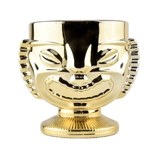 China trophy shaped gold glass candle jars manufacturer