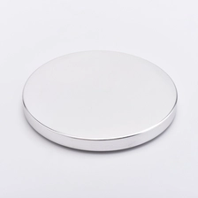 China silver stainless lid, metal lid with silicone ring for candle holder manufacturer