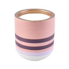 China Wholesales custom printing glaze cement concrete candle jars manufacturer
