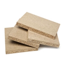 China Cheapest from Factory E1 grade Melamine particle board MFC board 18mm manufacturer