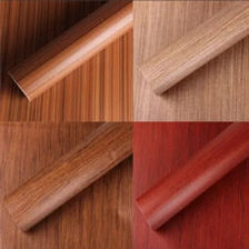 China Shandong Heze Professional Manufacture Decorative Paper Pvc Roll Film For Furniture paper melamine manufacturer