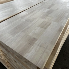 China Shandong Factory Rubber Wood Solid Timber Bulk Supply For Decoration Use manufacturer