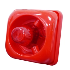 China DC 12~24V Wired Alert Fire Alarm Led Strobe Light Fire Warning  Siren for fire alarm system manufacturer
