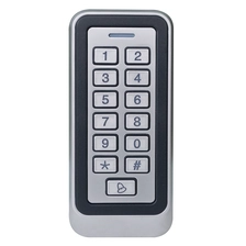 Tsina Auto Door access control Keypad Waterproof Metal Case Rfid 125khz/13.56Mhz  Access Control Keypad Stand-alone Sa 1000 User Manufacturer