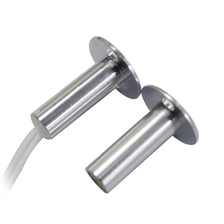 Китай Корпус из сплава алюминия Утопленный магнитный дверной датчик Контактный переключатель Датчик сигнализации EB-143 производителя