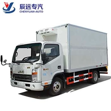 China JAC brand 5 tons cold delivery truck van vehicle manufacture in China manufacturer