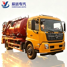 China Factory price 4x2 drive 8cbm sewage suction truck diesel 8cbm vacuum pump septic tank truck manufacturer