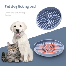 porcelana Benhaida Estera para lamer cachorros, sin BPA, sin derrames, con ventosa fuerte, tazón de alimentación lenta para perros de silicona fácil de limpiar fabricante