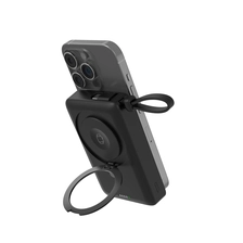Cina Power bank wireless magnetico MagSafe multifunzionale da 10000 mAh con supporto per telefono con staffa pieghevole e cavi integrati per la ricarica di tutti i dispositivi (MH-P80) produttore