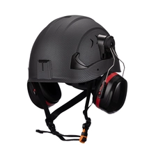 中国 High quality industrial safety helmets PPE ANSI Type II Carbon fiber shell Hard Hat - COPY - be9c2i メーカー