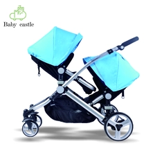 China Muti-functionele 2 in 1 kinderwagen luxe kinderwagen met En1888 fabrikant