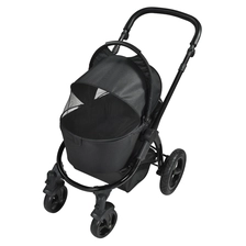 China Bester großer Hundekinderwagen zum Wandern, niedriger Hundekinderwagen mit Aluminiumrohr Hersteller