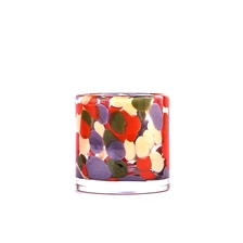 China Luxury 6.5 OZ glass candle holder for home decor manufacturer